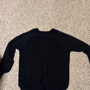 Black Knit Sweater